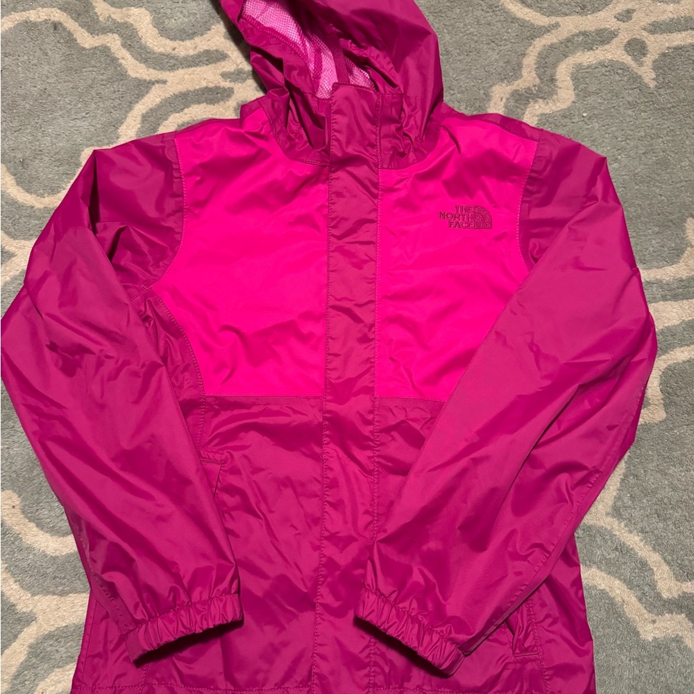 The North Face Rain Jacket - Girls Size Small (7/8)